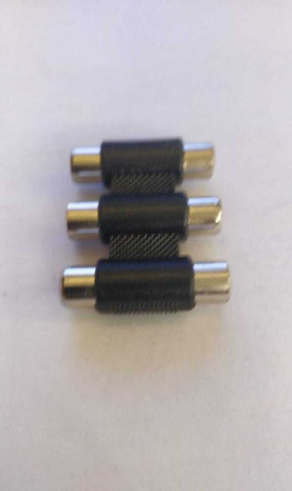 3 Rca Jointer Yellow - Female Plastic Connector | Prevents Ground Loops, Isolates Components, Reduces Noise, Compatible With Various Audio Standards