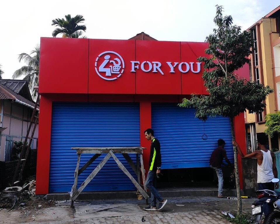 Acp Wall Cladding Exterior - Aluminum Thickness: 3 Millimeter (Mm)