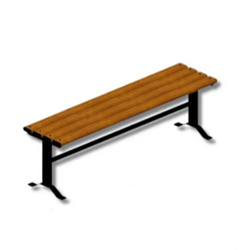 Mwb4 Ms Frame Garden Outdoor Bench - Color: As Per Requirement