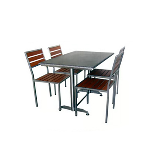 Granite Top Canteen Table WIth 4 Chair Set