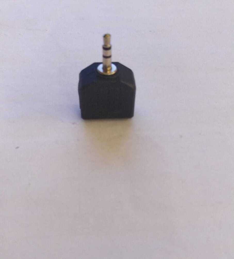 6.35mm Stereo Plug To 2 3.5mm Jack
