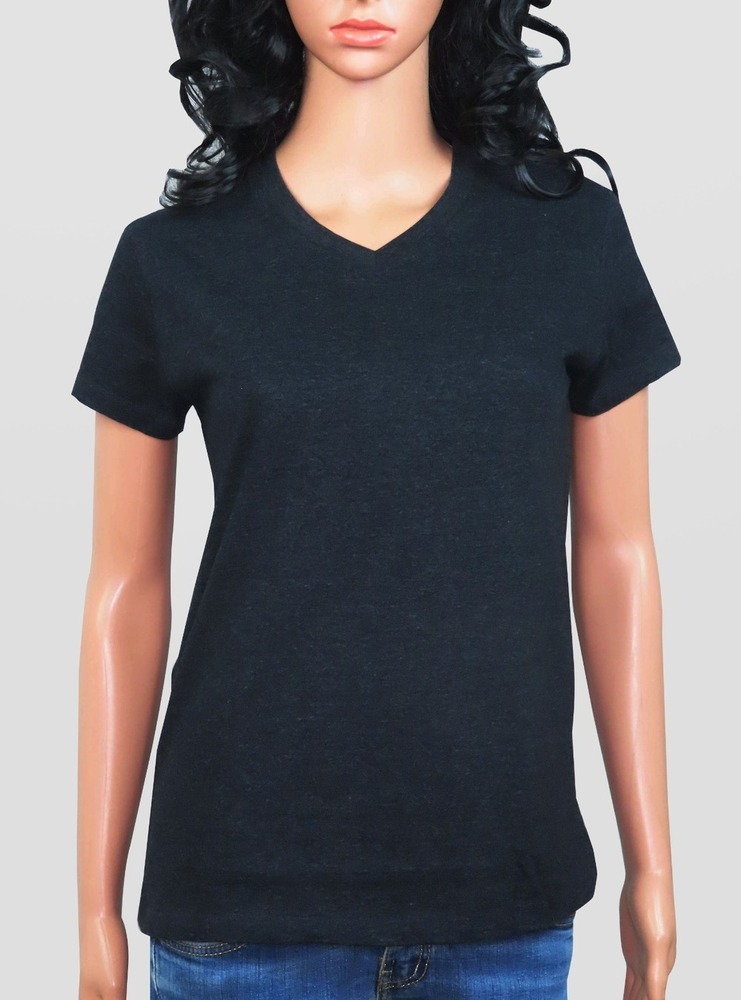 Ladies V Neck   T Shirt