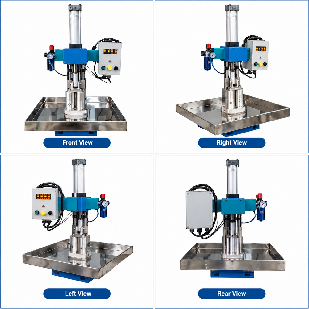 Pneumatic Laddu Rounder Machine - Capacity: N/A