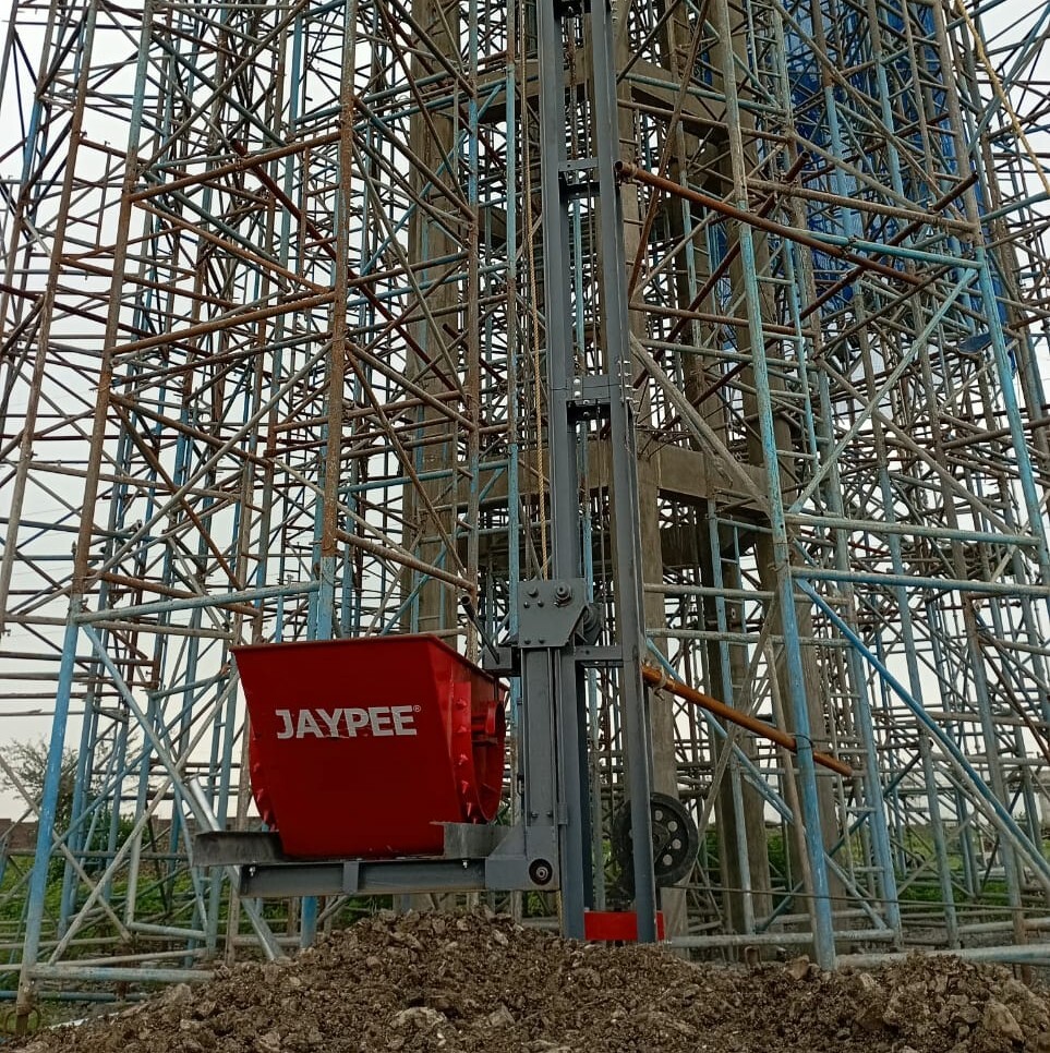 Jaypee Builder Hoist - Capacity: 1 Ton