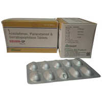 Aceclofenac Paracetamol Serratiopeptidase Tablets
