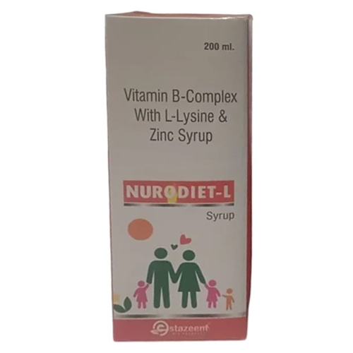200ml Vitamin B Complex L Lysine Zinc Syrup