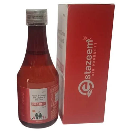 200ml Vitamin B Complex L Lysine Zinc Syrup