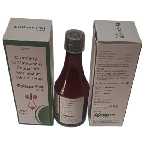 200ml Cranberry D Mannose Potassium Magnesium Citrate Syrup