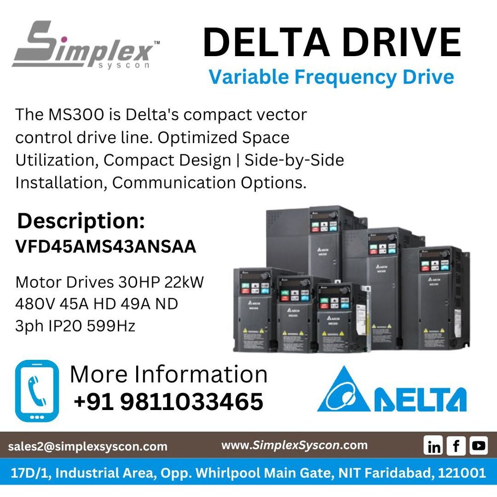 Vfd45ams43ansaa Drive - Color: Black