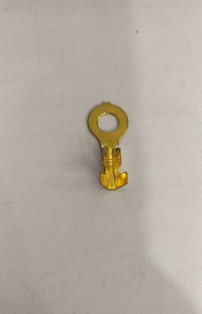 L-104 Thimble - Brass, Designed For Various Battery Sizes, Golden Finish - Reliable Spring Mechanism For Easy Battery Insertion And Removal