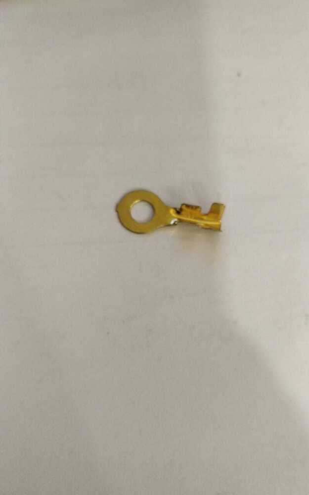L-104 Thimble - Brass, Designed For Various Battery Sizes, Golden Finish - Reliable Spring Mechanism For Easy Battery Insertion And Removal