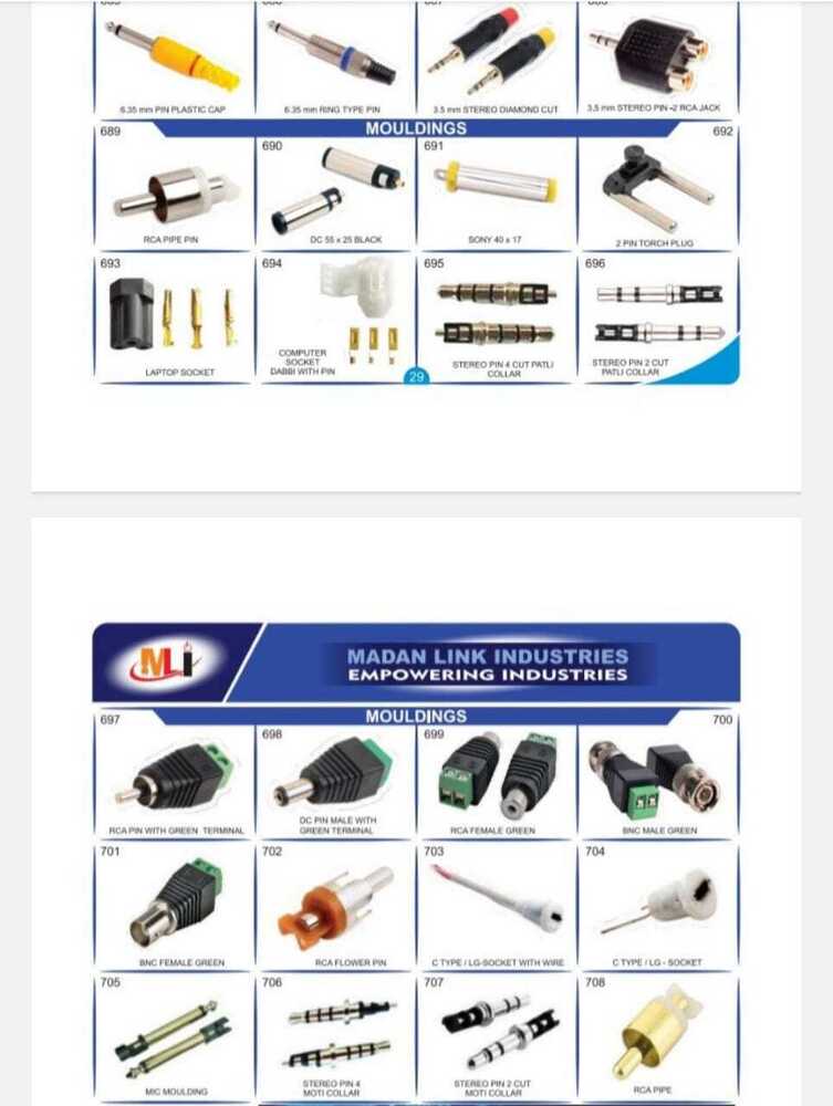 RCA PIPE PIN