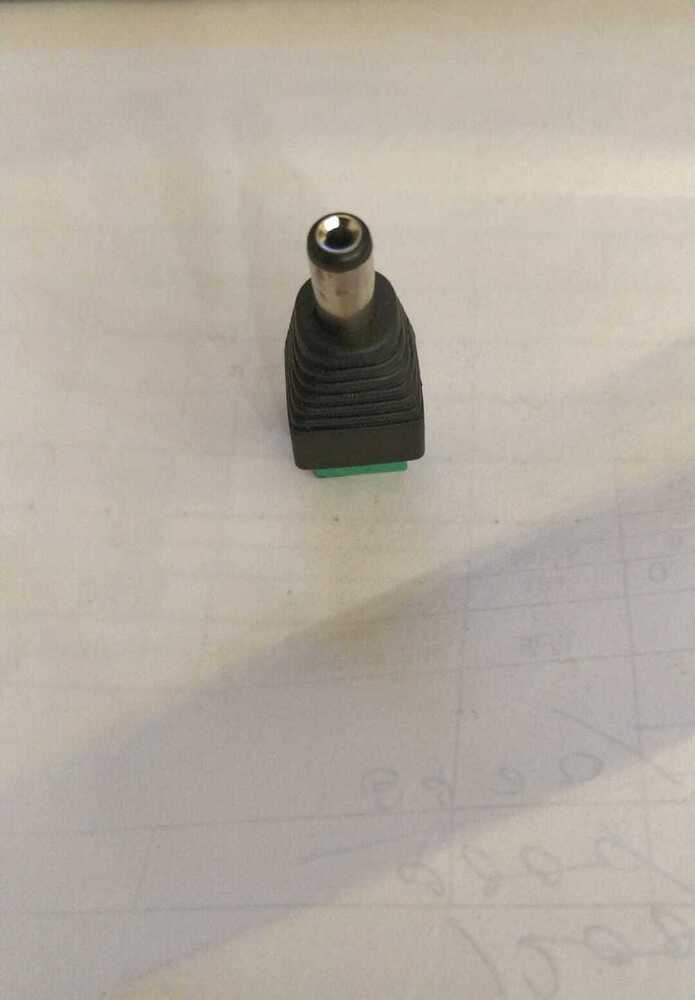DC PIN MALE WITH GREEN TERMINAL