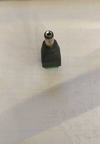 DC PIN MALE WITH GREEN TERMINAL