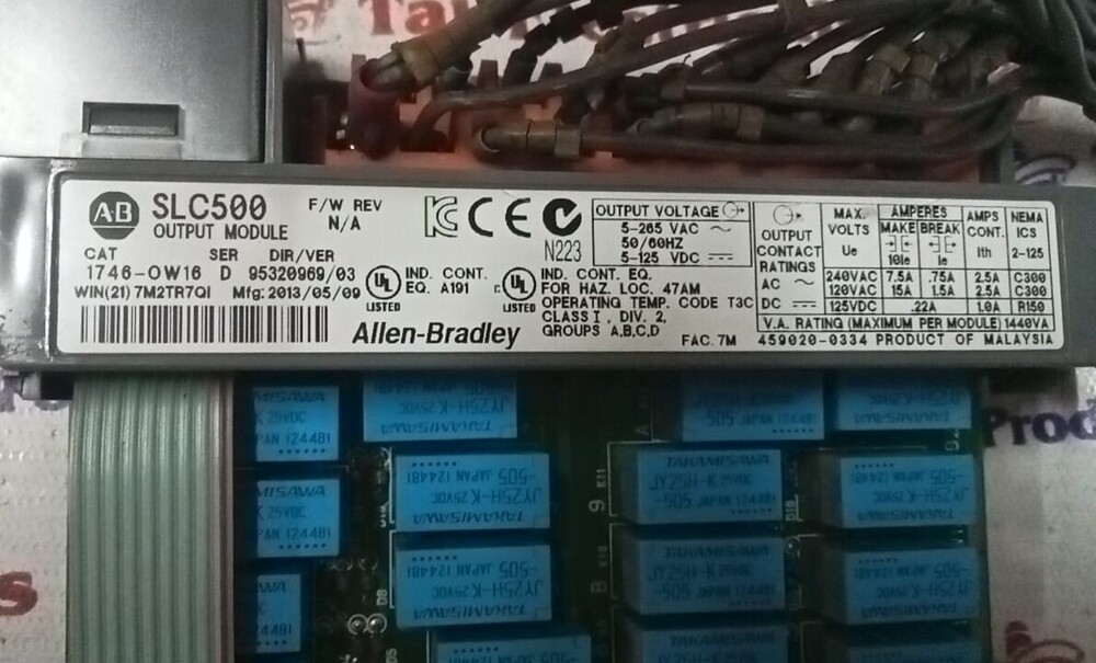 ALLEN BRADLEY 1746-OW16