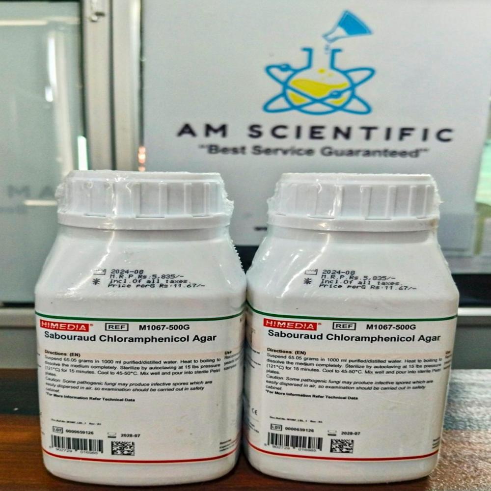 Sabouraud Chloram phenicol Agar 500g