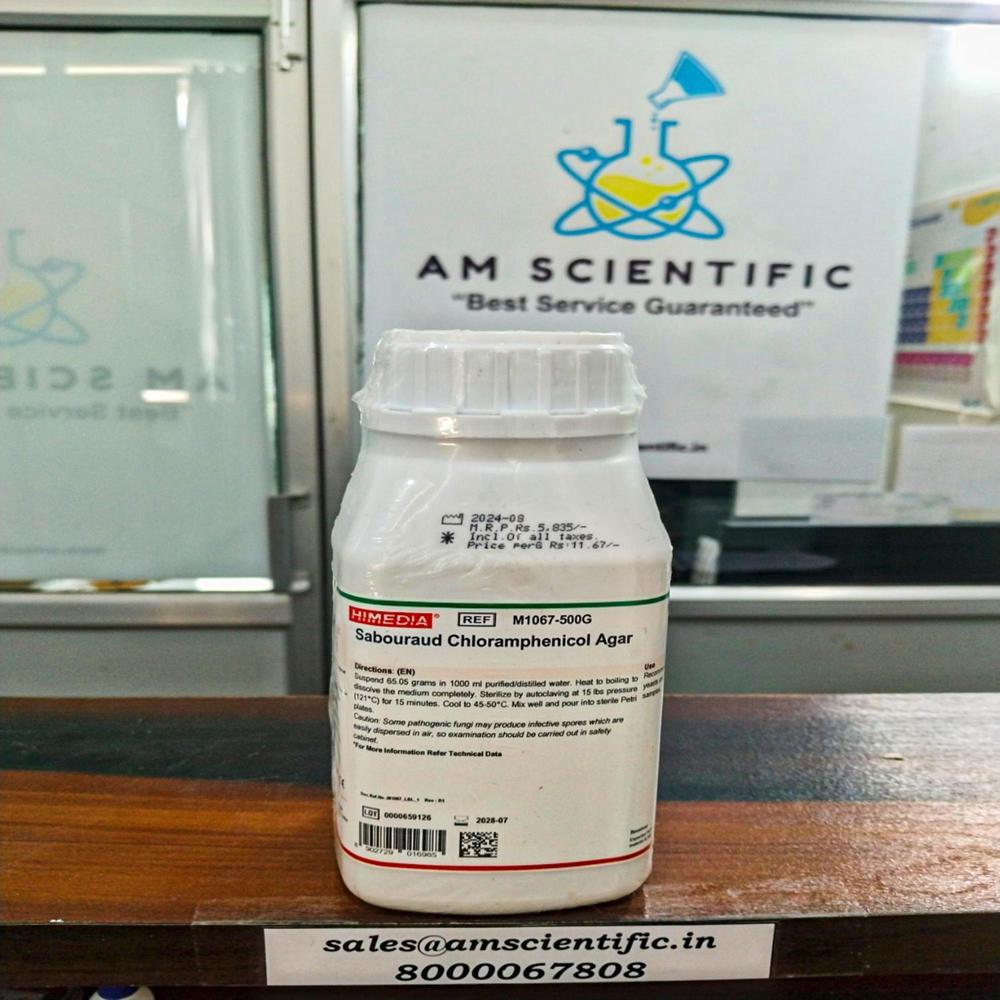 Sabouraud Chloram phenicol Agar 500g