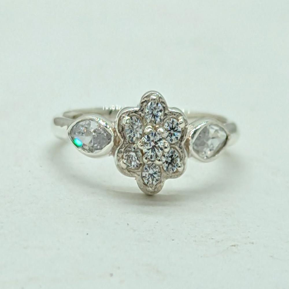 Moissanite Engagement Ring, Dainty Promise Ring, Birthday Gift for Wife