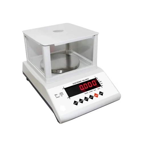 Weight Machine - Stainless Steel, Capacities 1g To 300kg | Rechargeable Battery, Auto Calibration, Low Battery Indicator, Red Led Display, Rs232 Interface