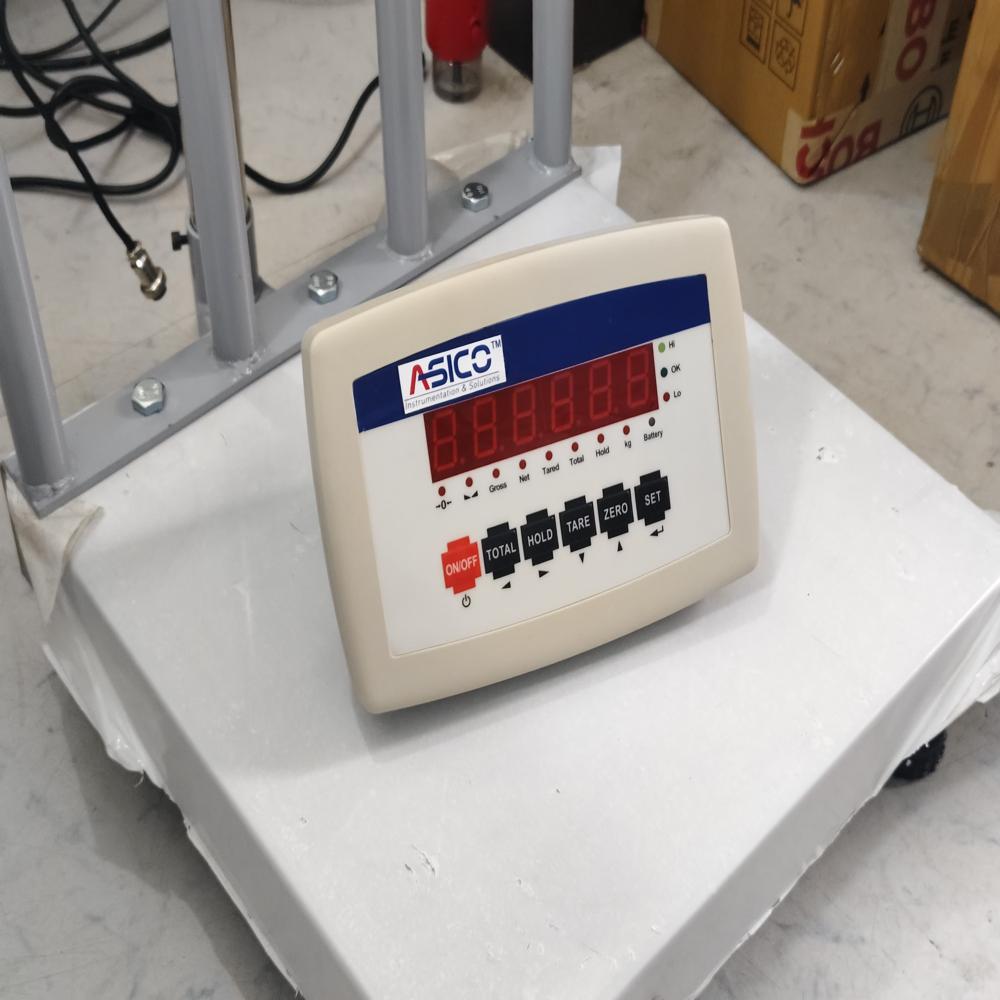 Weight Machine - Stainless Steel, Capacities 1g To 300kg | Rechargeable Battery, Auto Calibration, Low Battery Indicator, Red Led Display, Rs232 Interface