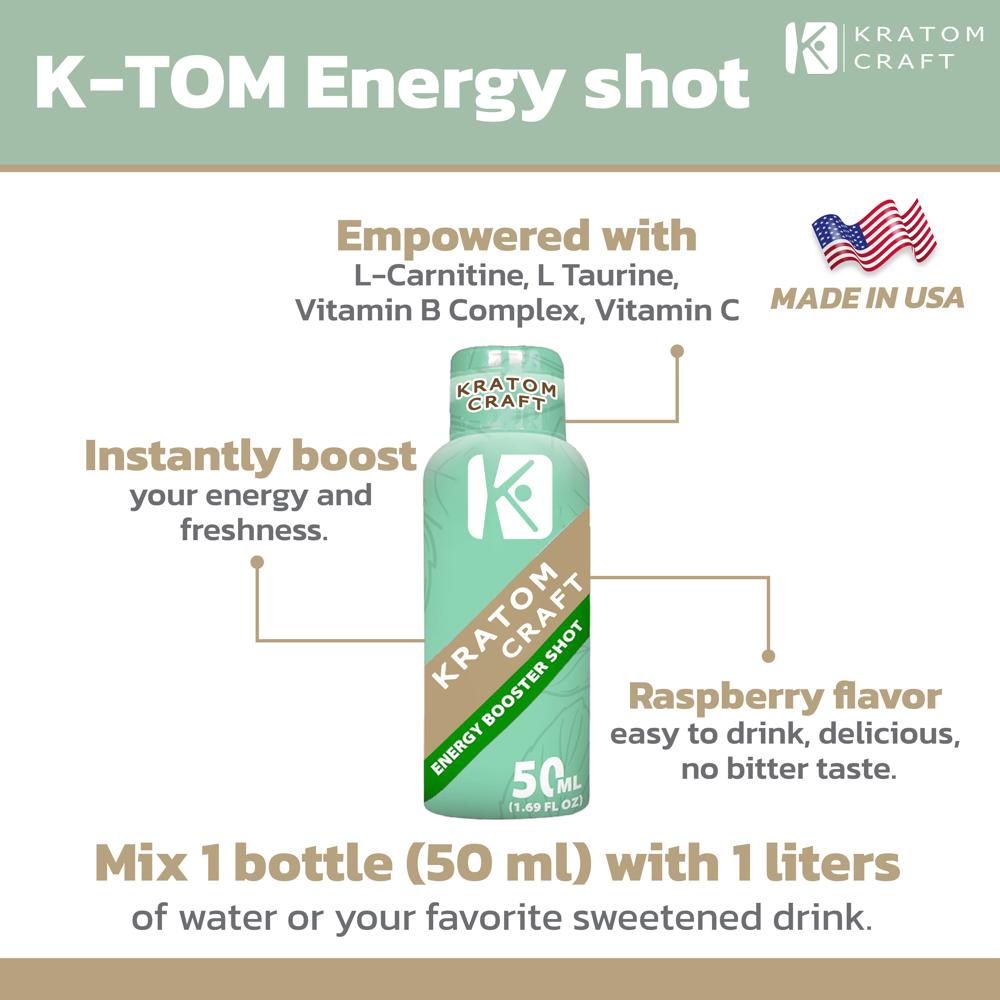 Mitragynine Kratom Energy Shot 50ml.