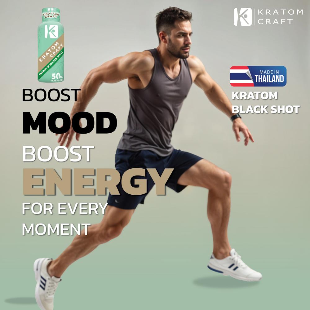 Mitragynine Kratom Energy Shot 50ml.