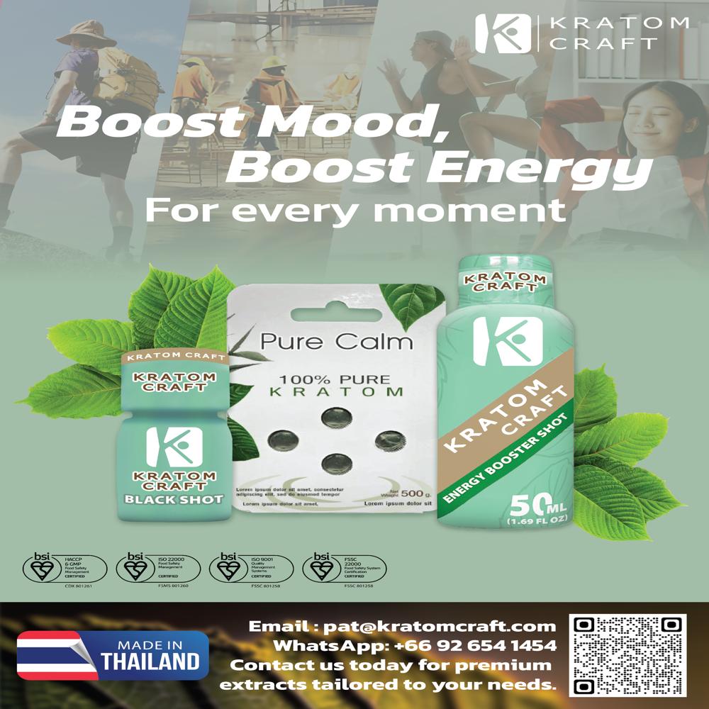 K Ratom Craft Black Energy Booster Shot - Alcohol Content (%): Nil