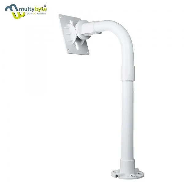 Multybyte CCTV Camera Stand | Indoor & Outdoor Wall & Ceiling Mount | Heavy Duty CCTV Housing L Type 15 Inch
