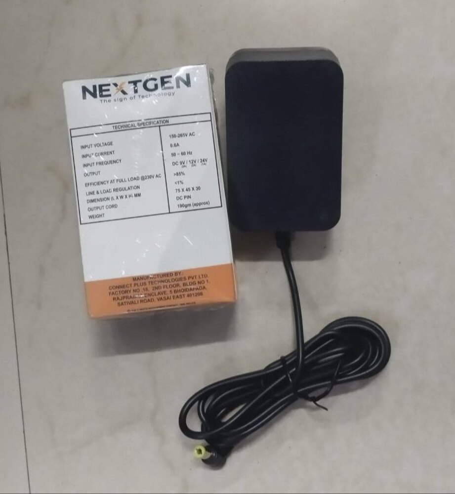 12v 2amp Adapter - Application: Industrial