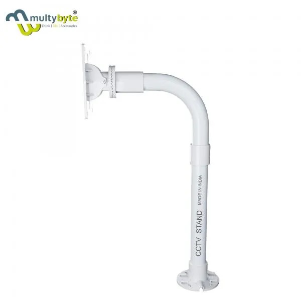 Multybyte CCTV Camera Stand | Indoor & Outdoor Wall & Ceiling Mount | Heavy Duty CCTV Housing - L Type 27 Inch