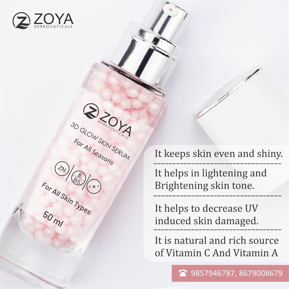 3D Glow Serum - Features: Enhances Your Skins Luminosity