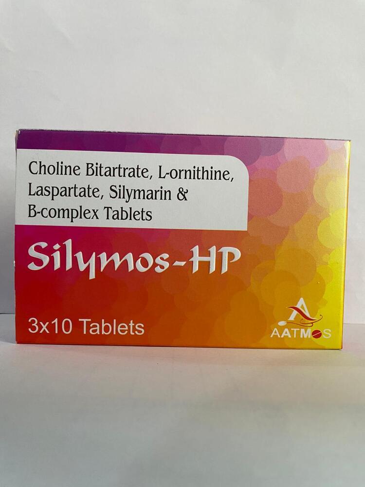 choline bitartrate,l-ornithine ,laspartate ,silymarin & b-complex tablets