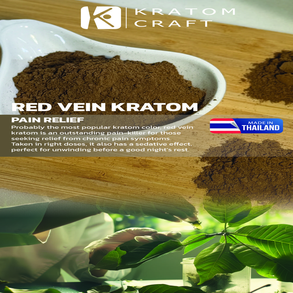 Premium Thai Kratom - Dried Leaves Powder