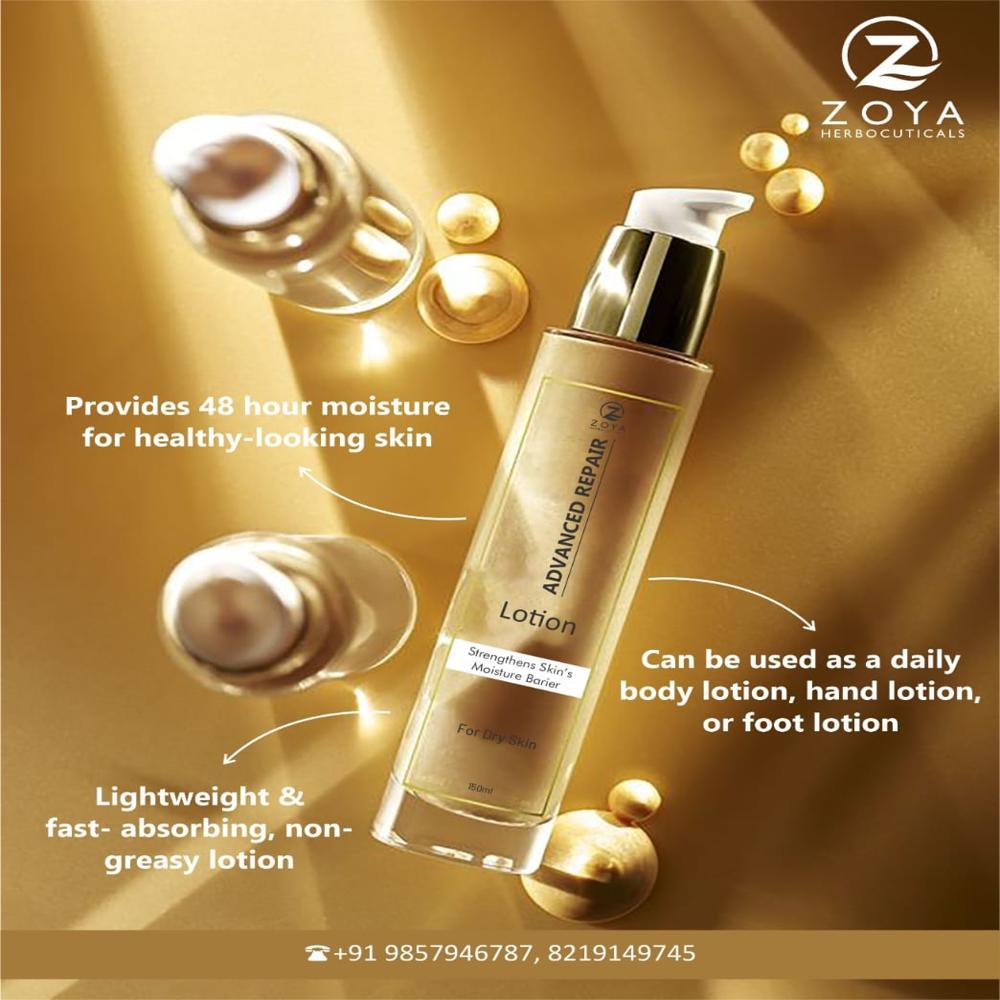 Advance Repair Lotion - Aloe Vera, Vitamin E & Rosehip Oil | Revitalize Skin, Deep Hydration, Reduces Scars & Improves Texture