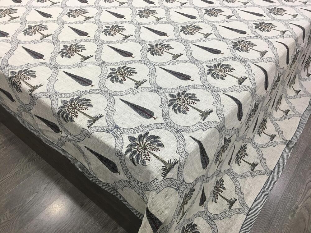 Hand Block Printed TNT Bedcover