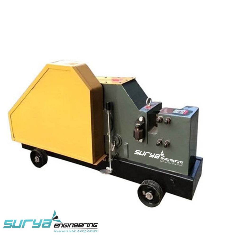 Rebar Cutting Machine - Heavy-duty Steel, 6mm To 50mm Diameter Cutting Capacity, High-precision Cuts | Semi-automatic Operation, Low Energy Consumption, High Efficiency