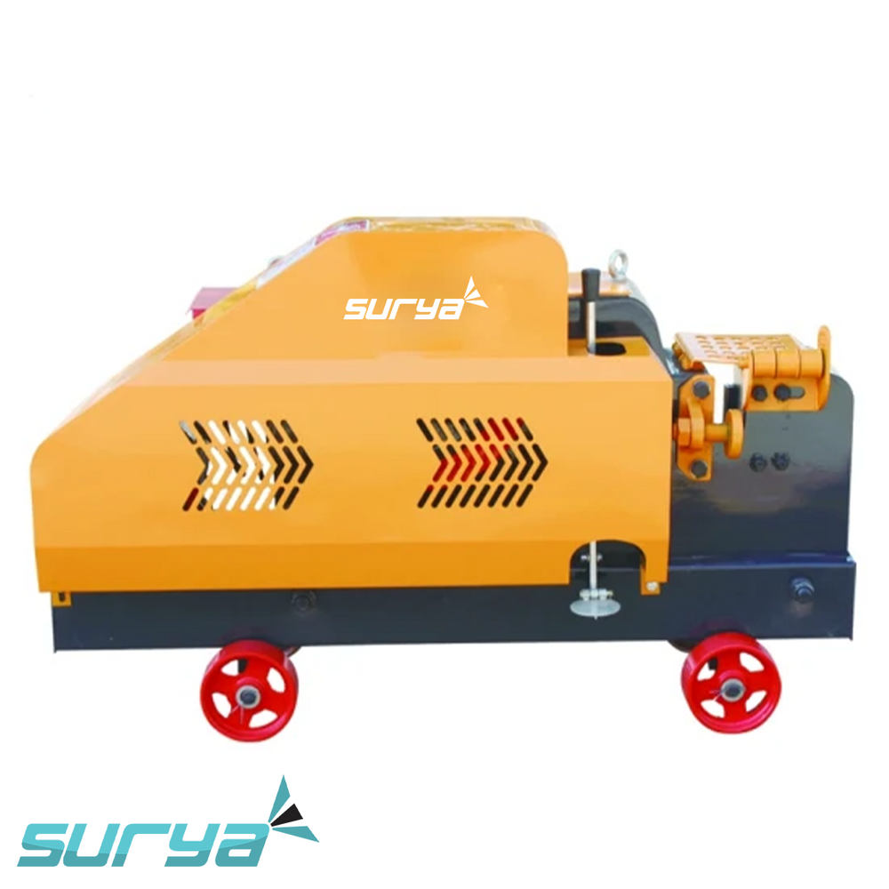Rebar Cutting Machine - Heavy-duty Steel, 6mm To 50mm Diameter Cutting Capacity, High-precision Cuts | Semi-automatic Operation, Low Energy Consumption, High Efficiency