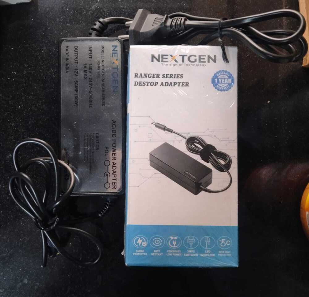 12V 5Amp Power Adapter - Application: Industrial