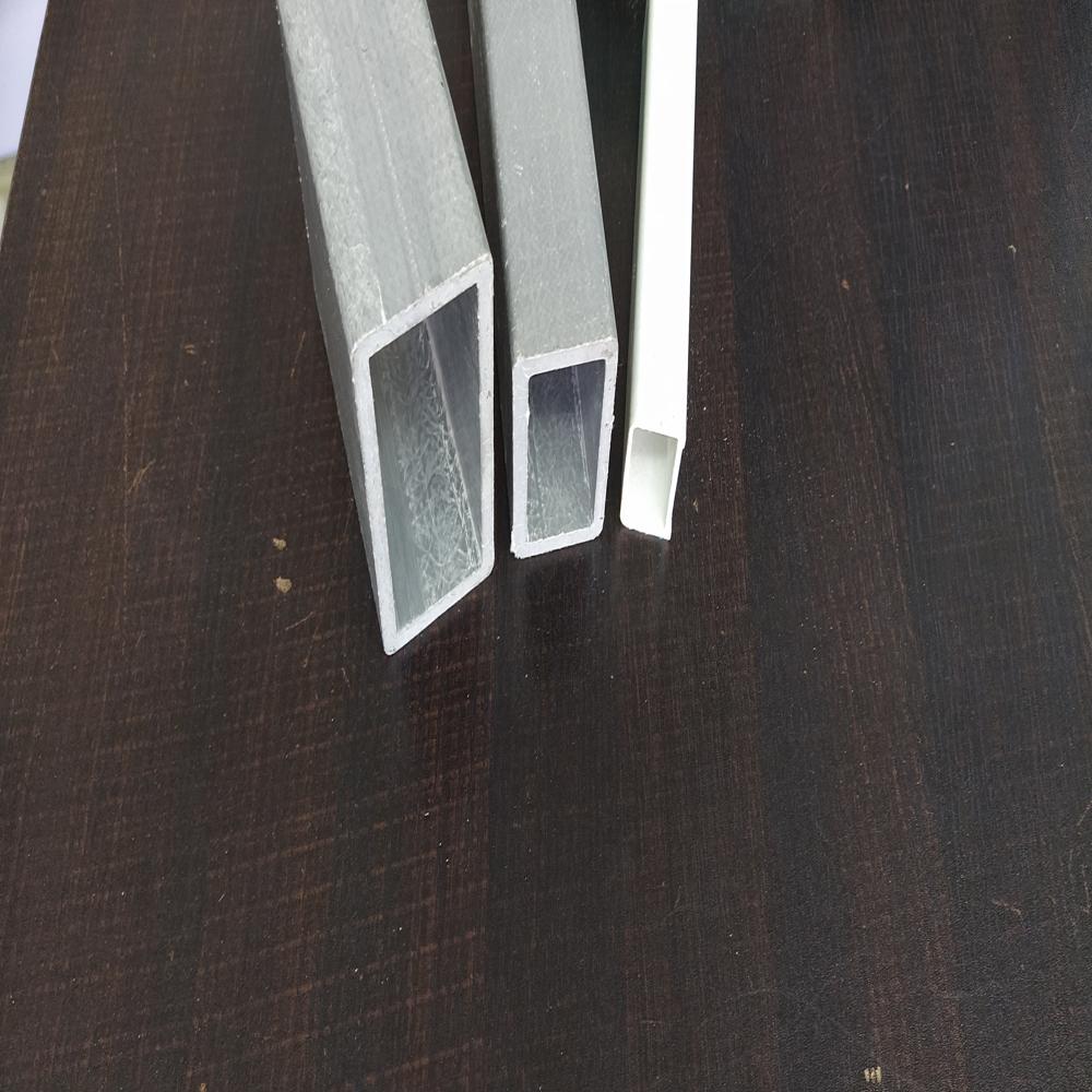 Grp Square Tube - Fiberglass Reinforced Polymer Profiles, Size 50x25x4mm To 100x30x4mm, Non-conductive & Corrosion Resistant Insulator For 11 Kv & 66 Kv