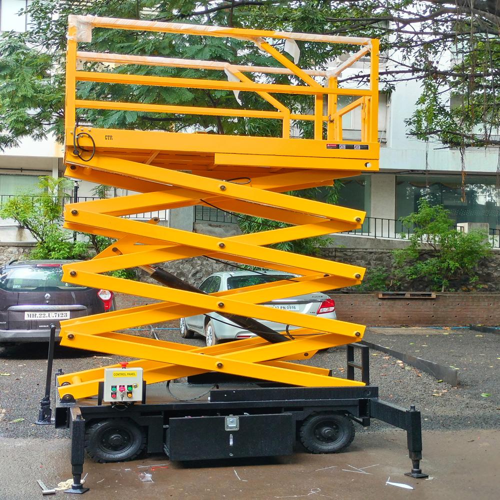 Overhead Scissor Lift Machine