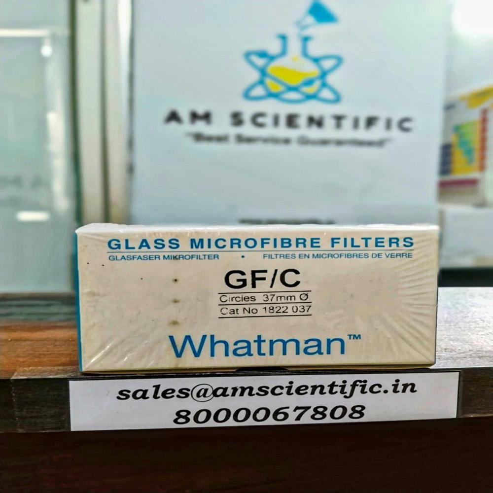 Whatman 1822-037 Grade Gf/c Glass Microfiber Filt - Color: White