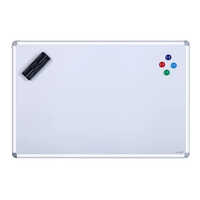 Glass Writing Board - Glass Material, Dimensions: 4x6, 5x7, 6x8 Feet | Rectangle Shape, Sleek White Design, Ideal For School, College, Home, Office