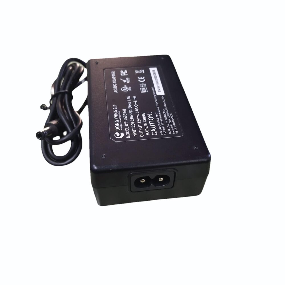 12v5 Amp Imported Adapter - Application: Industrial