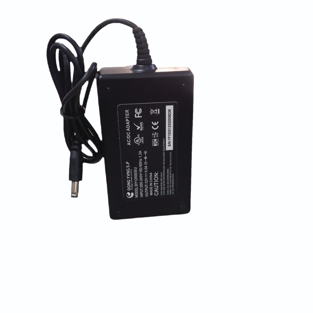 12v5 Amp Imported Adapter - Application: Industrial