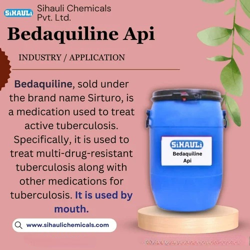 Bedaquiline Api chemicals Manufacturers, Suppliers, Exporters From Vasai