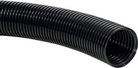 Polyamide Flexible Conduit Pipe - Modified Pa6 Material, 3/4 Inch Diameter, Black Color | High Flexibility, Self-extinguishing Properties, Uv Resistant