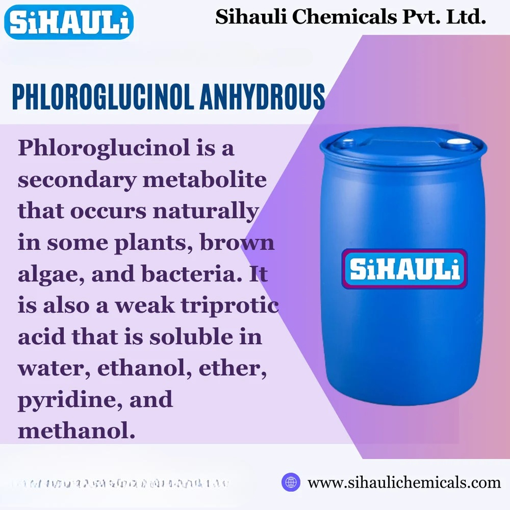 Phloroglucinol Anhydrous Manufacturers, Suppliers, Exporters From Vasai