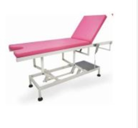 Examination Couch Electric - Height Adjustable 560-1000 Mm, 125 Mm Castor Diameter, 50 Mm Pu Mattress, 4 Wheels For Hospital & Clinic Use