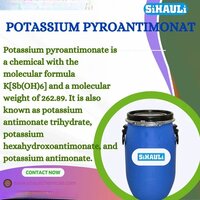 Potassium Pyroantimonate Manufacturers, Suppliers, Exporters - Technical Grade White Powder, Molecular Formula K[sb(oh)6], Purity >99%