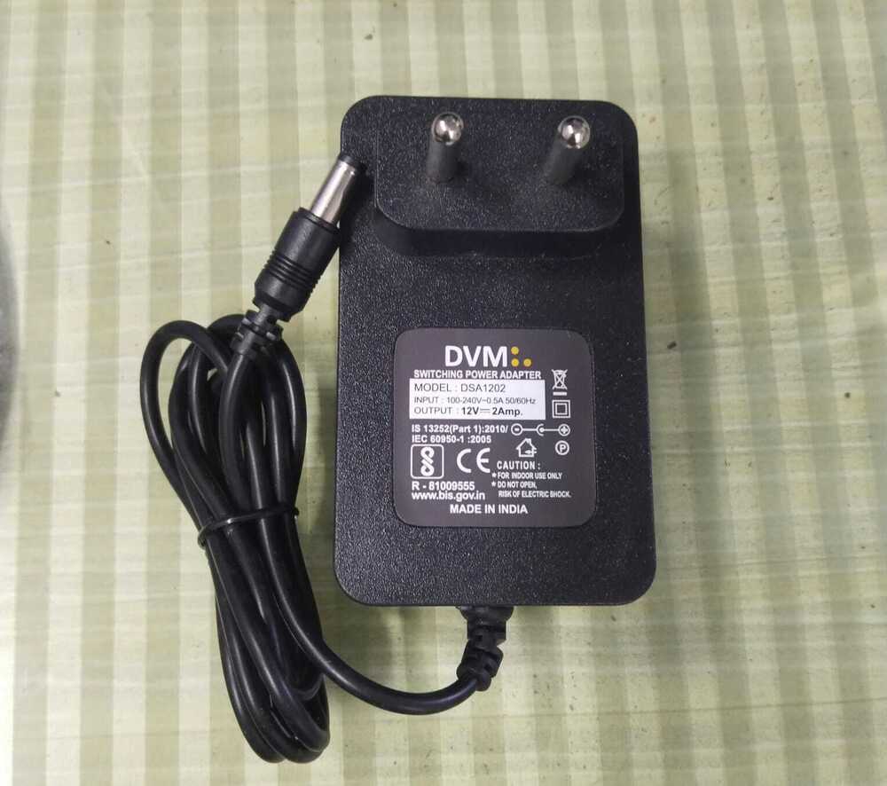 12V2 Amp DVM Power Adapter